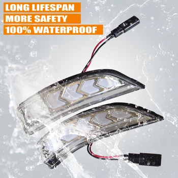 

Flowing Water Blinker Side Mirror Indicator For Toyota Vios Altis Yaris Corolla Camry LED Dynamic Turn Signal Light
