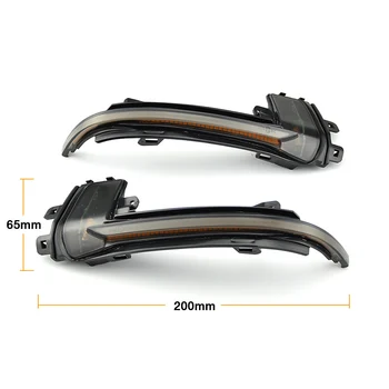 

2 pieces For Audi A4 A5 B8.5 RS5 RS3 A3 8P Dynamic Turn Signal LED Blinker RS4 sline S5 Sequential Side Mirror light 2013 2016