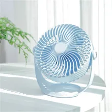 USB мини-вентилятор 7 дюймов 2000 мАч аккумуляторная батарея Настольный вентилятор 360 градусов регулировка угла вентиляторы охлаждения воздуха портативный вентилятор для дома