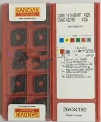 Sandvik CNMG 120408-WF 4325 Wendeplatten Wendeschneidplatten carbide inserts 