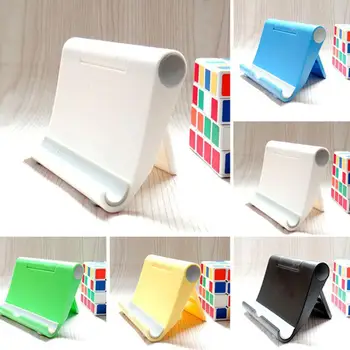 

Solid Color Tablet Stand Universal Portable Foldable Holder Adjustable Stand for Various Phone Tablet