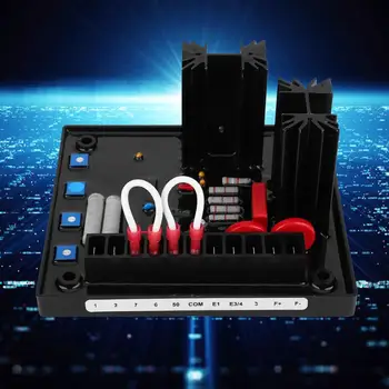 

Power Regulator AVC63-7 AVR Automatic Voltage Regulator for Brushless Generator 170-305VAC 50/60Hz Generator Parts