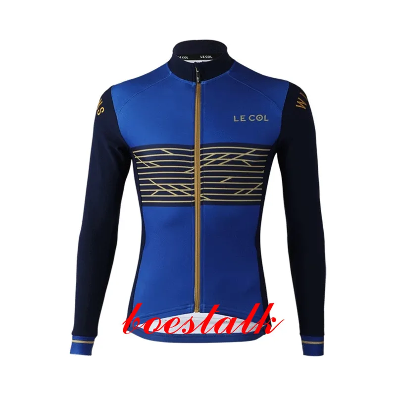 Winter 11 Le Col By Wiggins велосипедная спортивная куртка с длинным рукавом, Майо ciclismo, термальная флисовая велосипедная Джерси, велосипедная теплая одежда MTB - Цвет: Winter 11