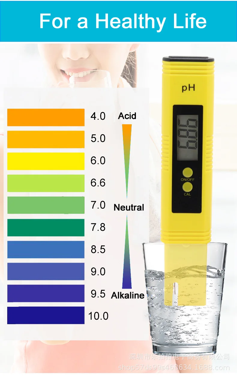 Testeur PH Mètre Électronique, Haute Précision Mini Stylo pH de Qualité  pour Compteur D'eau Écran LCD et Précision de Lecture pour Aquarium,  Piscine. : : Commerce, Industrie et Science