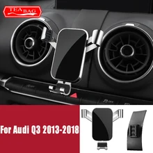 

Car Styling Adjustable Mobile Phone Holder For Audi A3 S3 2014-2020 Air Vent Mount Bracket Gravity Phone Holder Accessories