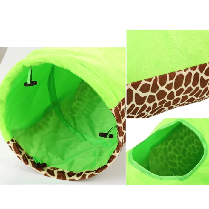 Горячая Кошка Туннель проходной складной трубы Crinkle Котенок Играть Смешные интерактивные игрушки товары для домашних животных TI99