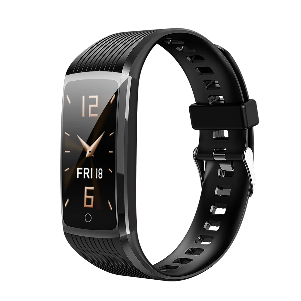 Fashion R12 TPU Smart Watch USB Charge Bluetooth Sport Band IP67 Waterproof Heart Rate Monitoring Smart Bracelet with Silica Gel 
