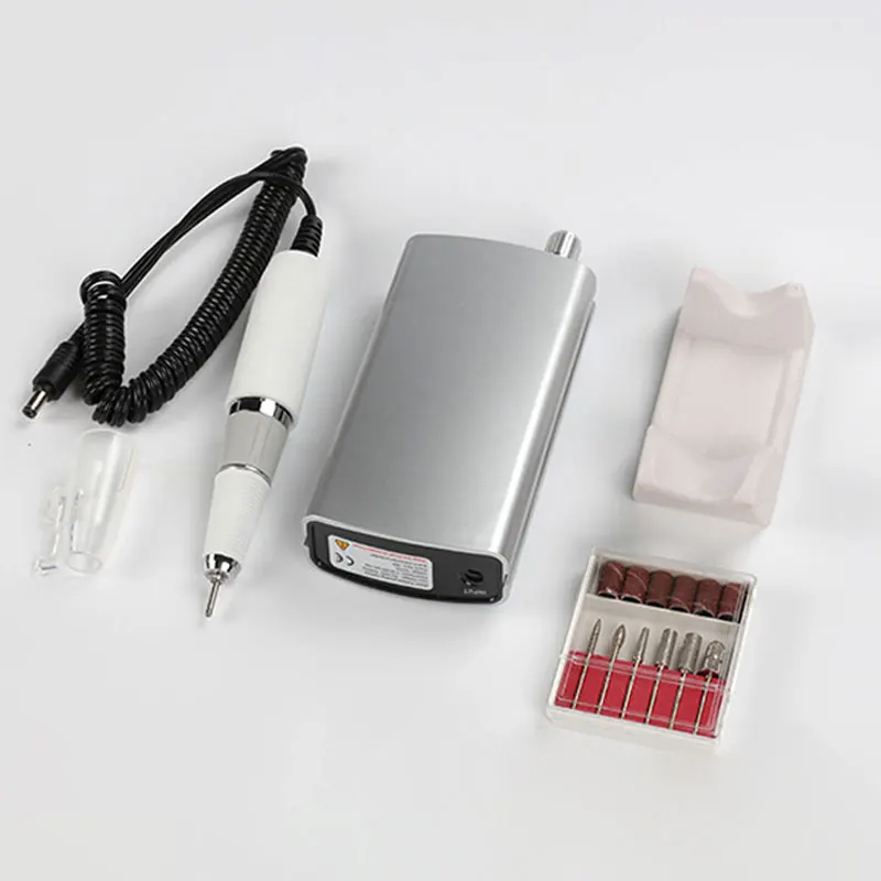 

Electric Nail File Pedicure Manicure Machine Set Charging Nail Milling & Polishing Set 18W 30000 RPM Powerful Nail Drill Machine