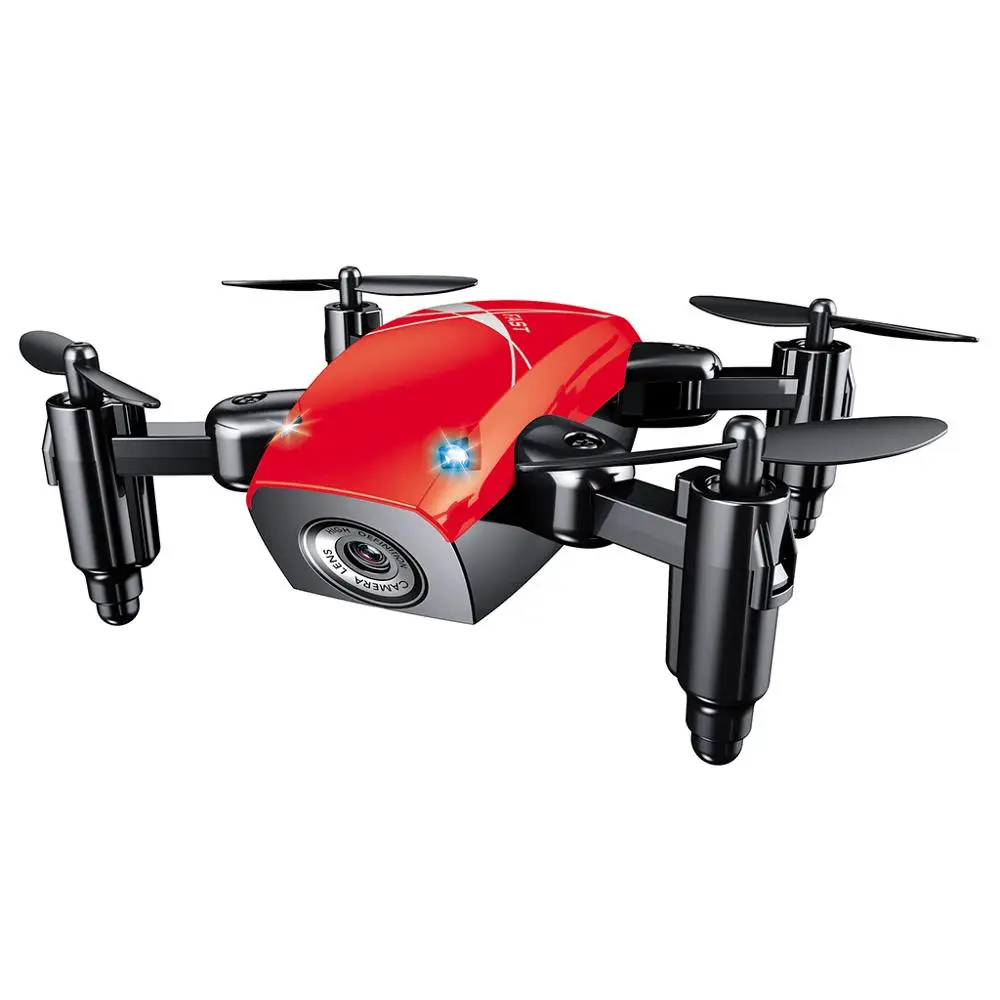 R S9HW мини Дрон S9 без камеры RC вертолет складной дроны высота удержания Квадрокоптер 634F - Цвет: R