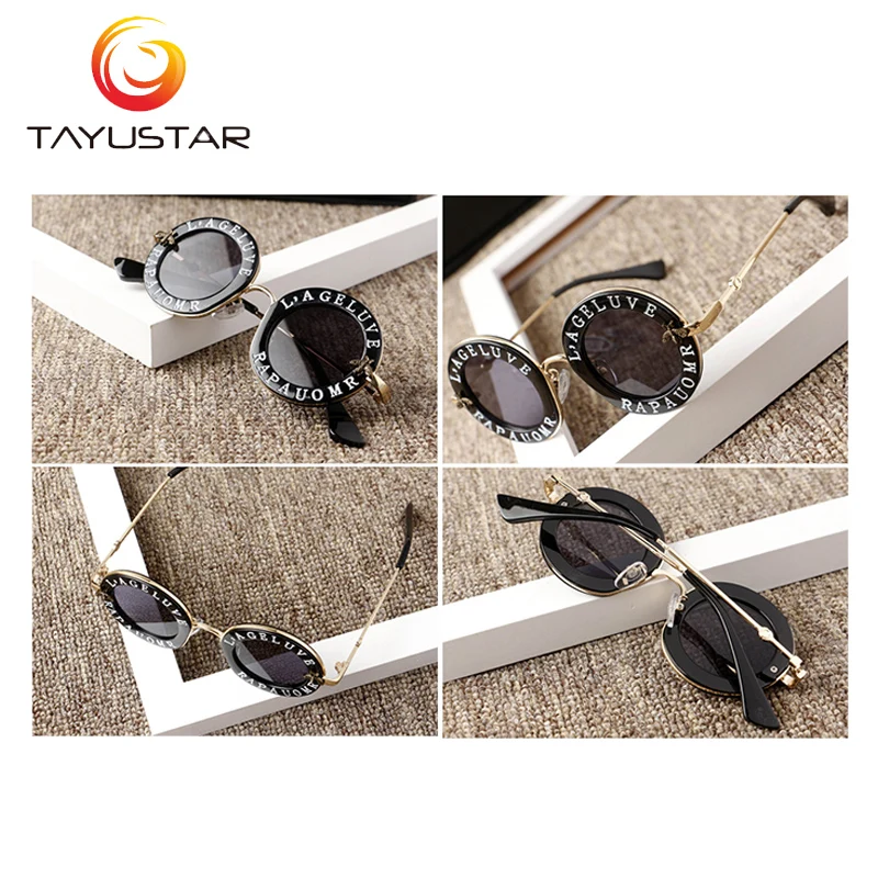 TIIYUSTAR, модные очки, женские солнцезащитные очки, очки с буквами, оправа, новая мода, металлическая оправа для очков