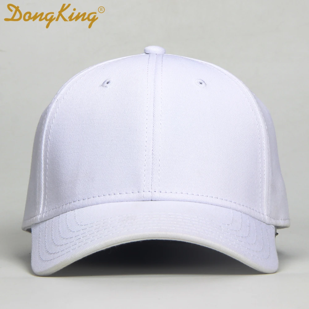 DongKing, новинка, гибкая Кепка, одноцветная, облегающая, хлопковая, бейсбольная кепка, s, эластичная, пота, оригинальная, Классическая, шляпа от солнца, изогнутый козырек, нормальная