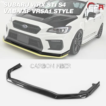 

Carbon Fiber Front Lip For Subaru WRX STI S4 VAB VAF 2018+ VRSA1 Style Front Lip(Facelifted) Body Kit Tuning Trim For WRX Racing