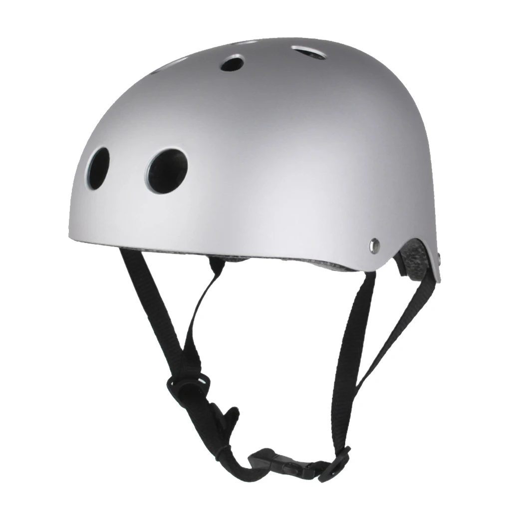 Frosted Silver L Защитный шлем для велосипеда, скутера, скейтборда - Цвет: Frosted Silver L