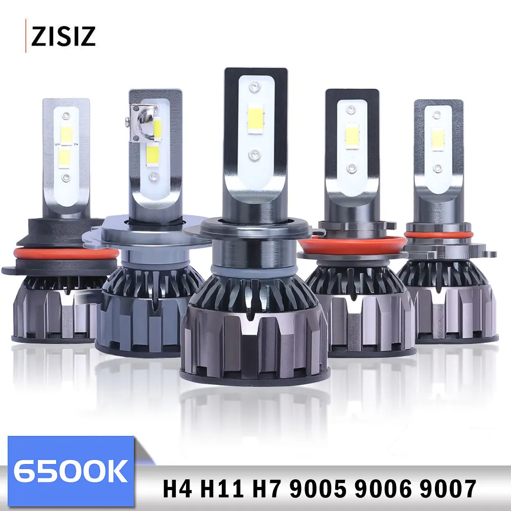

2Pcs LED H7 H4 H11 9005 9006 D1S D2S D2R D2C D3S D4S D5S LED Bulb Canbus Car Auto Headlight 50W 20000LM 6500K Led Fog Lamp 12V