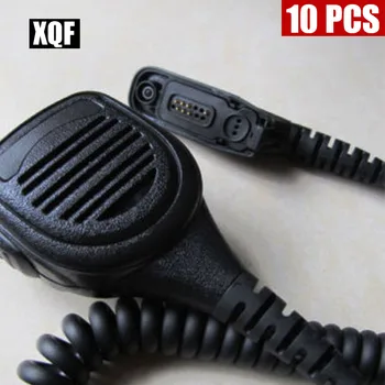 

XQF 10PCS Speaker Mic For Motorola Radios DGP4150 DGP4150+ DGP6150 DGP6150+