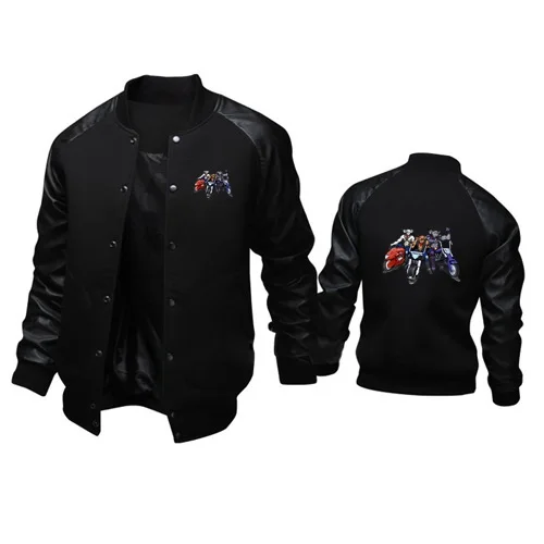 Brand Men's Coats Bomber Stand Collar Jackets Biker Mice From Mars Hiking Adventure Shooting Hunting Outerwear Hombre Sweatshirt