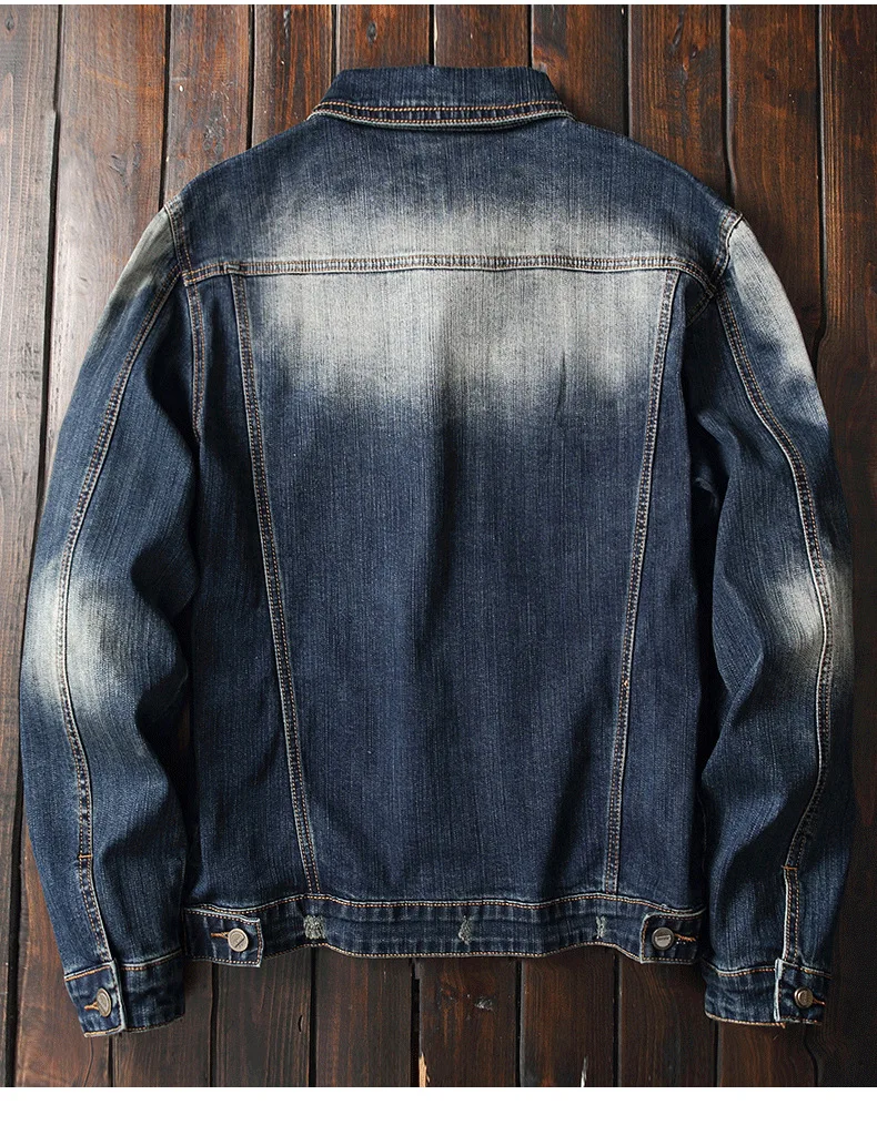 Синий Erkek Монт кабан тонкий Корейский досуг Chaqueta Jean Hombre Мода Casaca Jean Hombre индивидуальность Kurtka джинсы пальто для мужчин