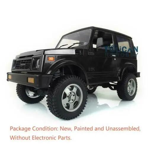 Капо радио гонки хобби гусеничный SIXER1 Самурай Jimny автомобильный комплект модель краски черный автомобиль THZH0495