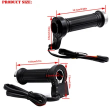 1 пара 12 в 25 Вт черный мотоцикл нагревательная ручка электрическая нагревательная ручка регулируемая