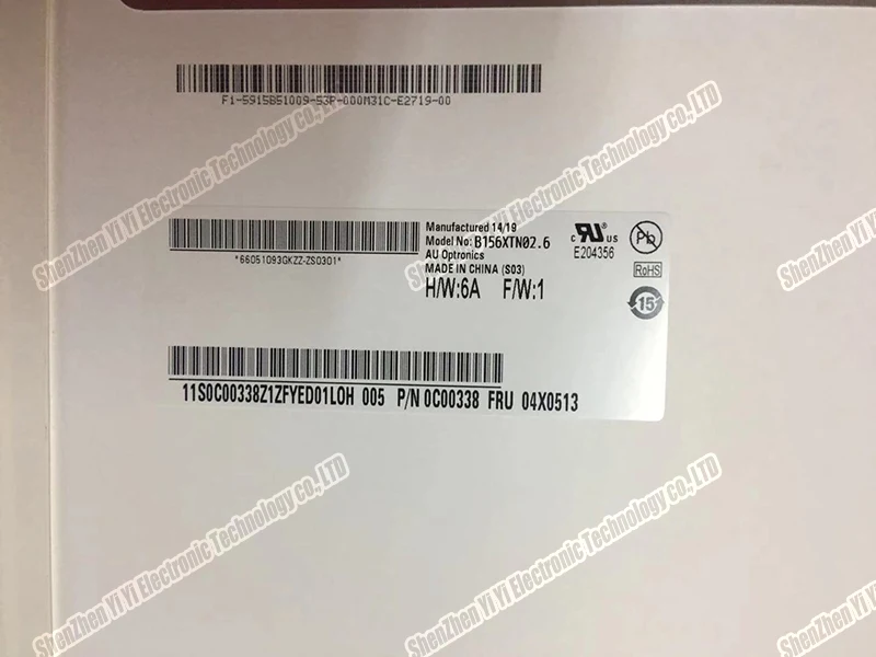 Claa156wa12 para Acer V3-551g para Lenovo Original Tela B156xtn01.0 B156xtn02.6 N156bge-e11 T540p E540 L540 15.6 Lcd Led - Imagem 3
