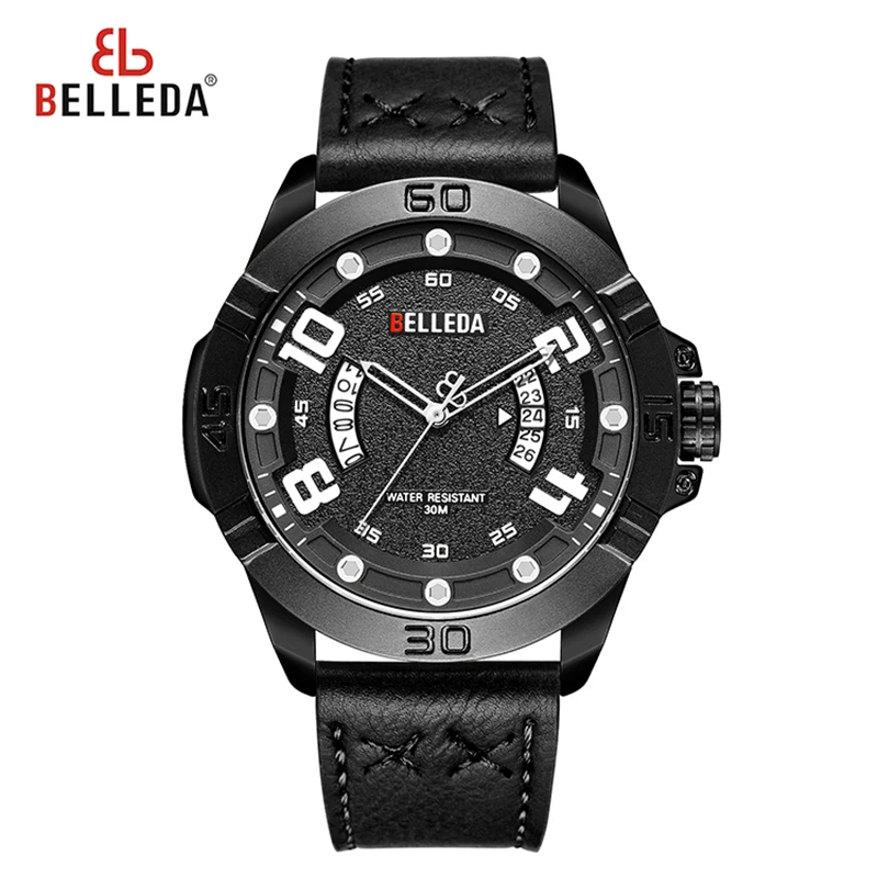 

Mens Watches Top Brand Luxury Quartz Watch Men Fashion Waterproof Complete Calendar Wristwatch Anniversary Gifts for Husband New