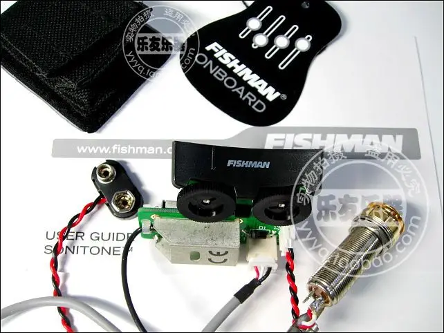 GT2 гитара pick up SONITONE Undersaddle pick up W/плата предусилителя Акустическая гитара VT1 весь комплект бортовой выбор