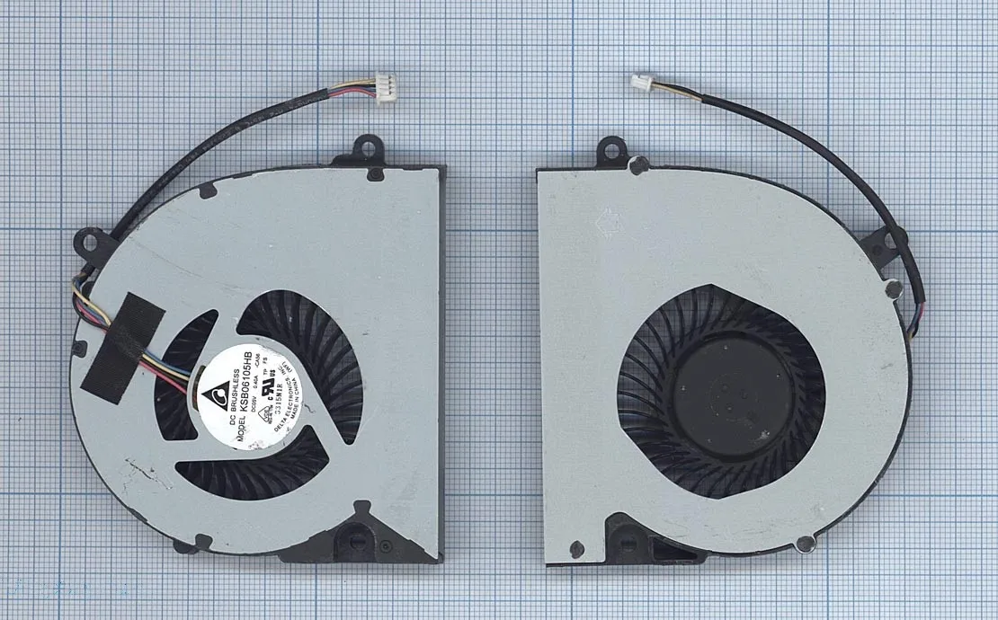 Вентилятор (кулер) для Asus X75 F75A p/n: KSB06105HB -CA56 13GN3DO1AM010-1 3CXJ4TMJN00 (4-pin) | Компьютеры и офис