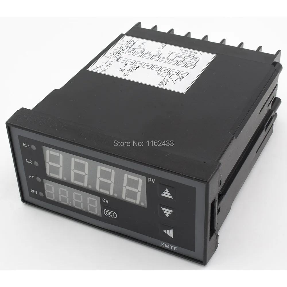 

XMTF-8 RS485 интерфейс modbus Цифровой ПИД-регулятор температуры реле SSR 0-22 мА Выход SCR (без SSR SCR)
