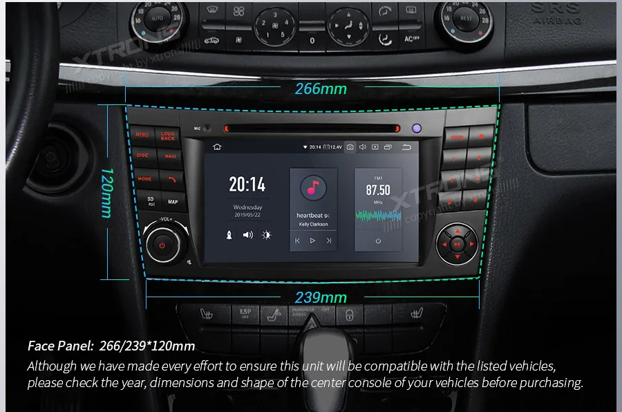 XTRONS PX5 Android 9,0 радио автомобильный dvd-плеер gps OBD для Mercedes Benz E Class W211 E200 E220 E240 E270 E280 2002-2008 CLS W219