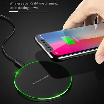 

For Xiaomi Mi Note 10 Lite/Mi 10 Youth 5G/Mi 10 Lite 5G Wireless Charger+Type-C Connector Wireless Charging Pad 10W