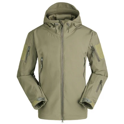 Toppick, флисовая куртка, зимняя, водонепроницаемая, Армейская, Polartec, Спортивная, термальная, для охоты, для походов, Спортивная, с капюшоном, куртки для мужчин и женщин - Цвет: style 2