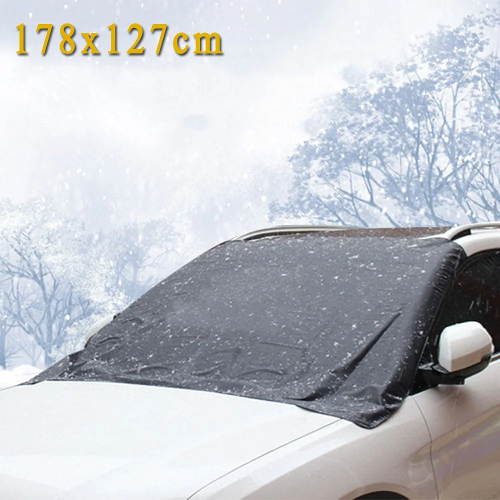 1х Автомобильный Автоматический магнит на лобовое стекло, защита от солнца, защита от снега, льда, мороза