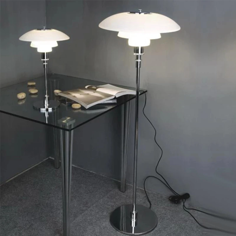 Искусство белая Напольная Лампа для гостиной спальни домашний декор