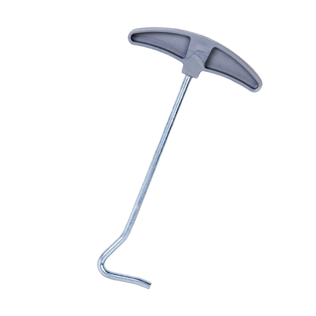 Tent Peg Extractor Puller for Camping Awning Stakes Ground Nails Removing Tool, Comfortable Handle, Easy to Use