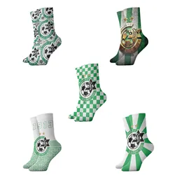 Maccabi Haifa Fc Athletic Winter Socks Moisture Wicking Heavy Cushion Cozy Crew Socks Running Socks for Men and Women