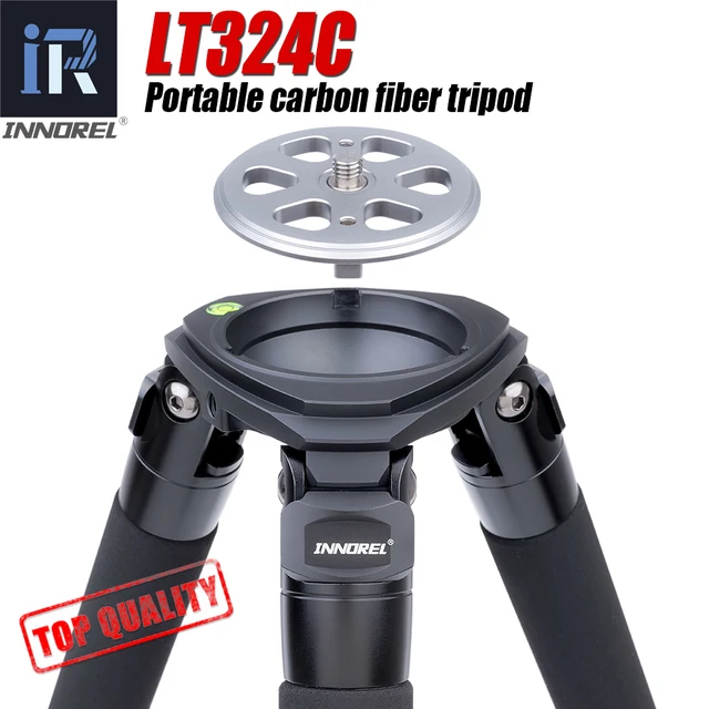 $US $229.20 LT324C Portable Carbon Fiber Tripod for camera Bird Photography heavy duty stand DSLR Ballhead Flui