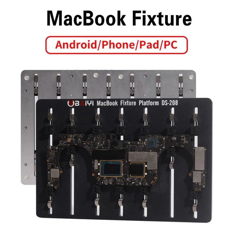 Ds-208 Piattaforma Del Dispositivo Del Macbook Per Android/Telefono/Pad/Pc 99% Mainboard Pcb Pezzi Di Ricambio Chip Holder Fissaggio Strumenti Di Ripa
