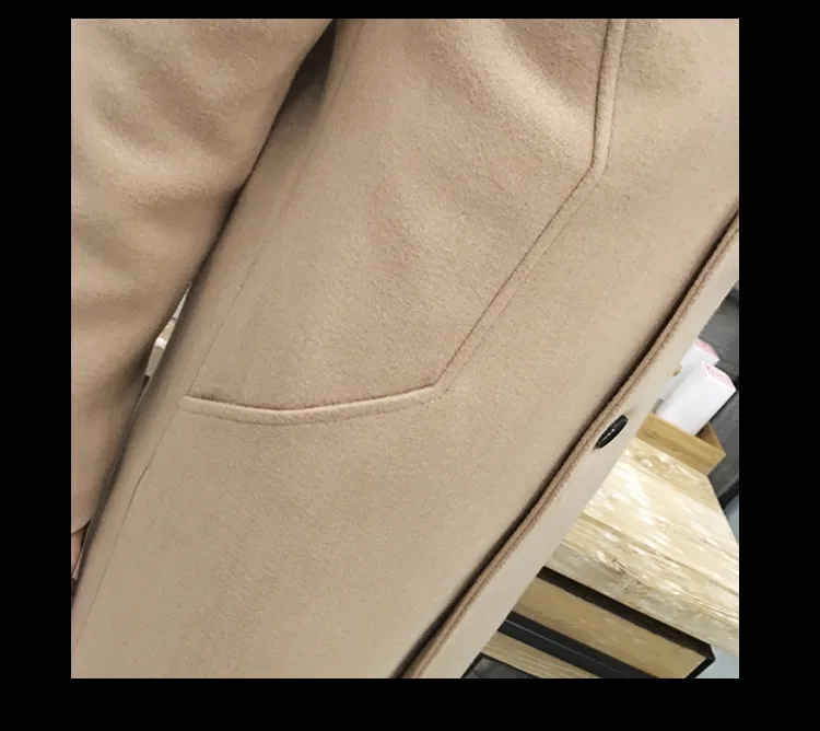 MRMT Брендовое новое зимнее мужское шерстяное пальто Длинная ветровка куртка пальто для мужчин повседневная верхняя одежда