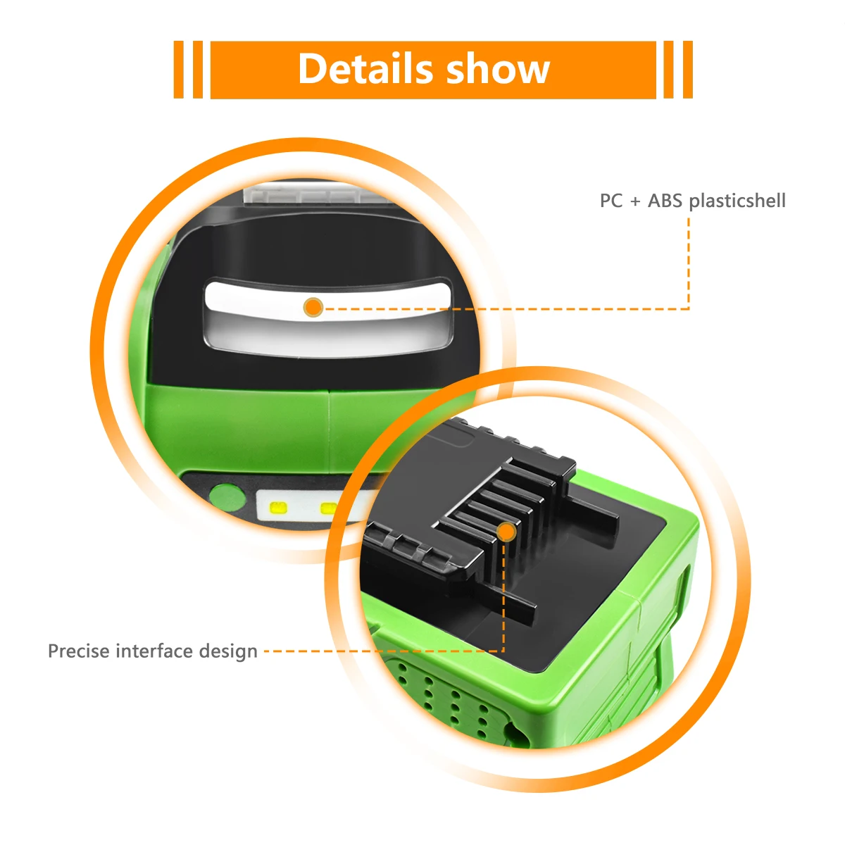 Powtree 40V 6000mAh перезаряжаемая сменная батарея для Creabest 40V 200W GreenWorks 29462 29472 22272 G-MAX GMAX L30