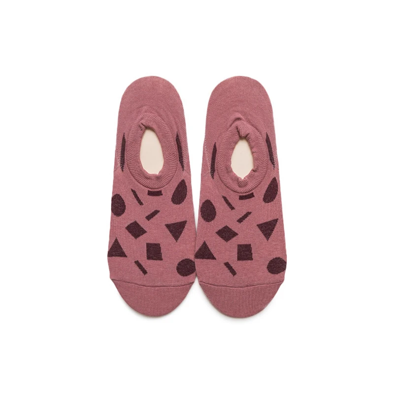 

Spring Summer Cotton No-show Socks Cool Rose Red Trend of the Wind Socks Retro Low Cut Socks Children Western Style Short Socks