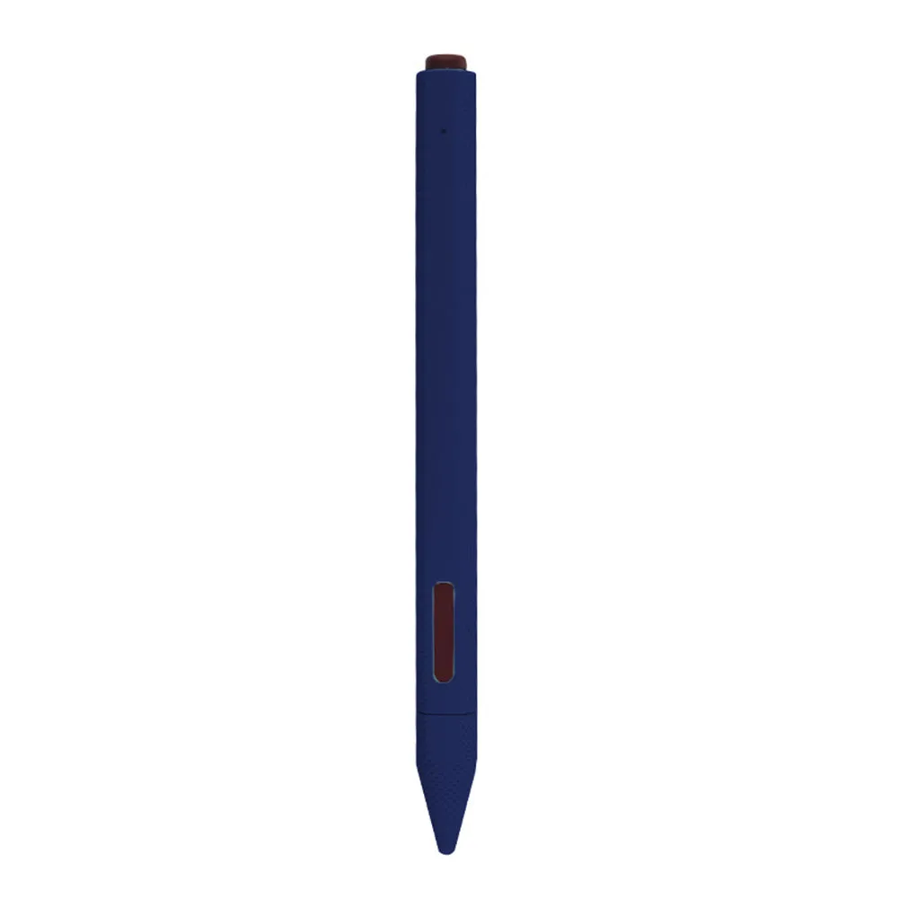 Dark Blue Офисные эластичные Нескользящие силиконовые анти-потерянный Красочные Полный защитные аксессуары стилус для планшета Карандаш Чехол для microsoft поверхности - Цвета: Dark Blue