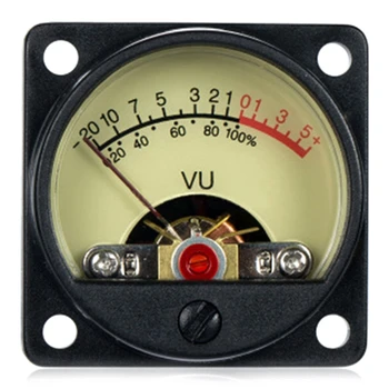 

AM05-2Pcs Big VU Meter Stereo o Amplifier Board Level Indicator Adjustable