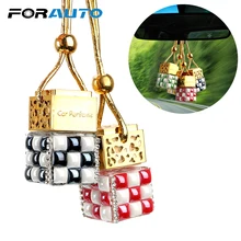 Автомобильный подвесной флакон для духов, пустой стеклянный флакон, освежитель воздуха для эфирных масел, диффузор, подвеска для автомобиля, Стайлинг автомобиля