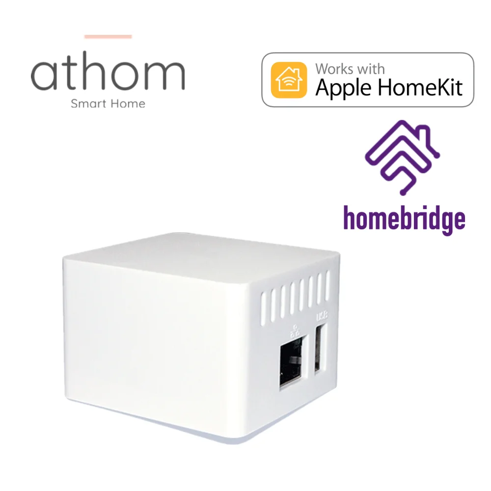 Homekit ATHOM homebridge сервер работает с гнездом кольцо ecobee sonos tuya smartlife|Модули для умного