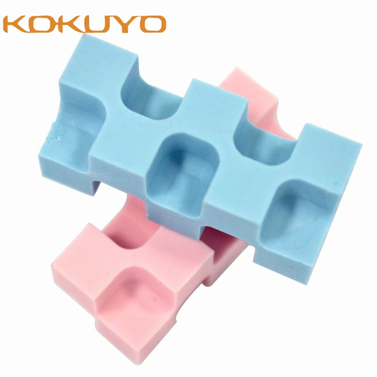 Japan KOKUYO U700N/U750 Creative Toy Bricks Style Eraser Multi-angle Erasing Supplies 28 Angles=