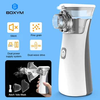 

BOXYM Portable nebulizer Mini Handheld inhaler nebulizer for kids Adult Atomizer nebulizador medical equipment Asthma