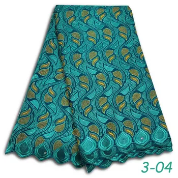 

Swiss Voile Lace Fabrics in Switzerland Popular African Nigerian 100% Cotton Lace Dry Lace Fabrics for Wedding Party 03