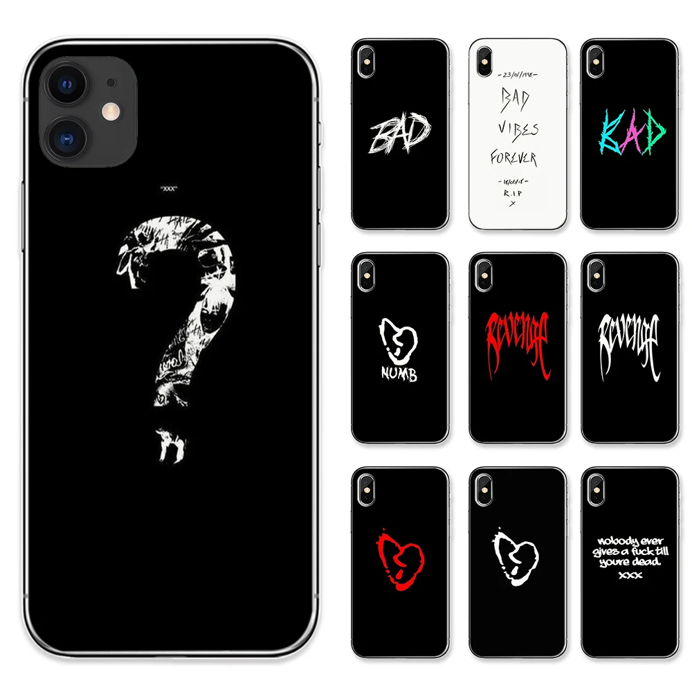 Чехол для телефона Rapper XXXTENTACION IPhone 11 Pro Max 8 Plus 7 6S 5S SE X XS MAX XR мягкий чехол из ТПУ |