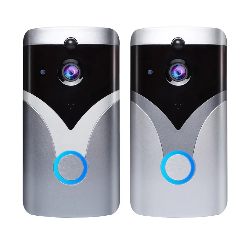 HD inalámbrico Wifi Video inteligente intercomunicador timbre Cámara Visual intercomunicador IP de la puerta inalámbrico de seguridad timbre Cámara