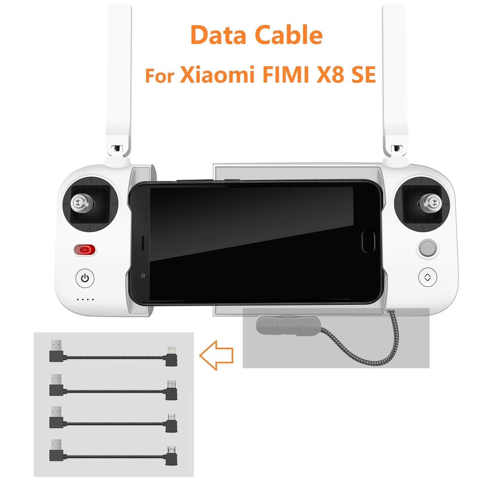Кабель для передачи данных Xiaomi FIMI X8 SE USB-кабель подключения зарядного устройства